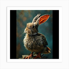 Rabbit Bird (1) Art Print