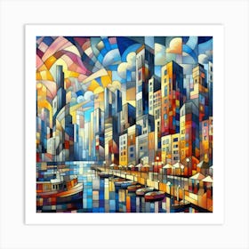 Cityscape Art Print