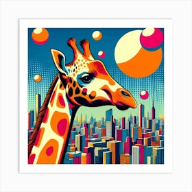 Giraffe 2 Art Print