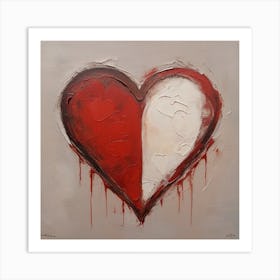 Love, heart, Valentine's Day 5 Art Print