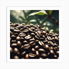 Coffee Beans 55 Art Print