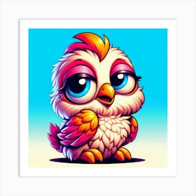 Cute Owl 8 Art Print