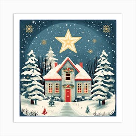 Christmas Card 5 Art Print