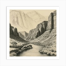 Grand Canyon Art Print