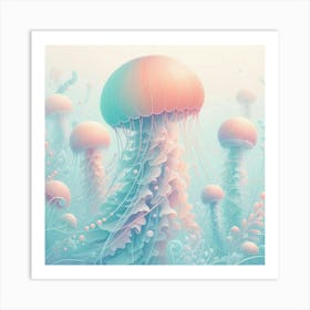 Jellyfish 1 Art Print