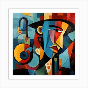 Jazz Musician 81 Art Print