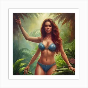 Eve in the Garden Art Print