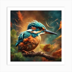 Kingfisher Art Print