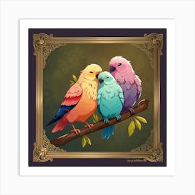 Birds Of A Feather Art Print 1 Art Print