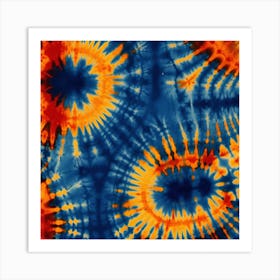 Tie Dye 2 Art Print