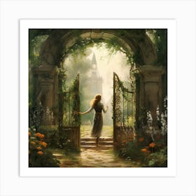 Fairytale Garden Art Print