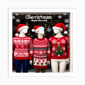 Christmas Sweaters 1 ( Fromhifitowifi ) Art Print