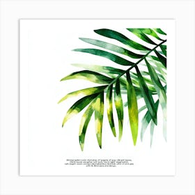 Green Elegance Poster