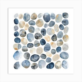 Pebbles 15 Art Print