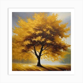 Autumn Tree 13 Art Print