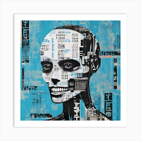 'The Skeleton' 4 Art Print