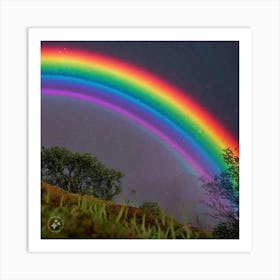 Rainbow In The Sky Art Print