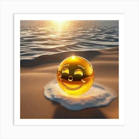 Smiley Face Art Print