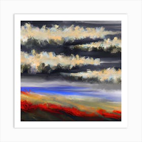 Furious Landscape Art Print