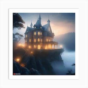 Fairytale Castle 1 Art Print