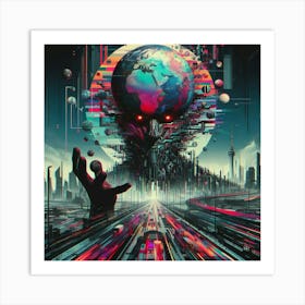 Sci-Fi Art Art Print