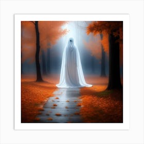 Ghost In The Woods 5 Art Print