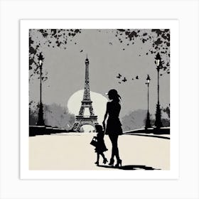 Paris Eiffel Tower 48 Art Print