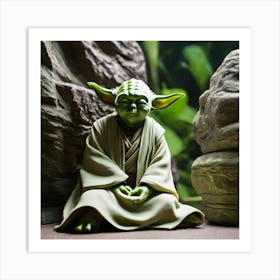 Yoda master 1 Art Print