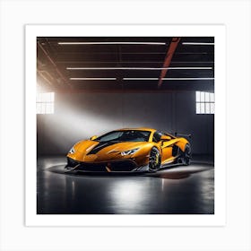 Lamborghini Huracan 14 Art Print