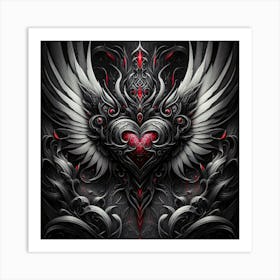 Heart Of The Angels Art Print