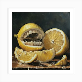 Lemons 1 Art Print