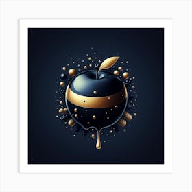 Apple with honey Art Print