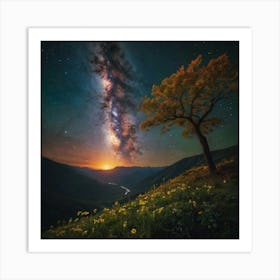 Milky Way Art Print