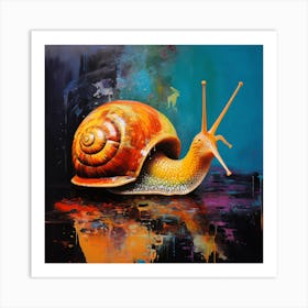 Snail Art Print