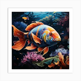 Fish In The Sea 1 Art Print