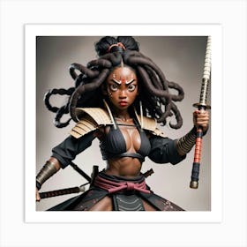 Samurai Warrior Art Print