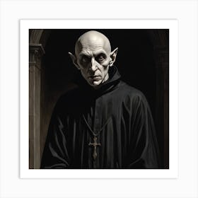 Portrait Of Nosferatu Art Print