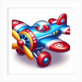 Toy Airplane 2 Art Print