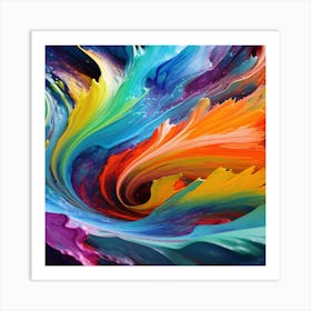 Abstract Painting 14 Art Print