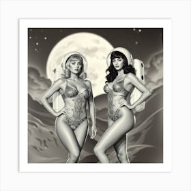 Venus And Venus 1 Art Print