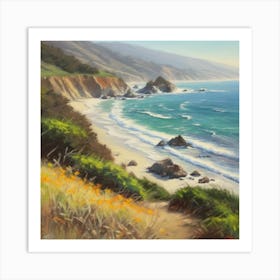 Big Sur Coast Art Print