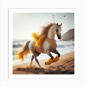 Orned Horse Art Print