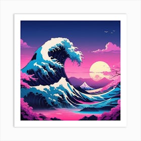 Great Wave Off Kanagawa 4 Art Print