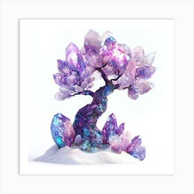 Tree Of Crystals Art Print