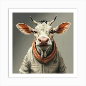 Cow!! 3 Art Print