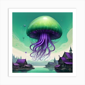 Jellyfish 2 Art Print