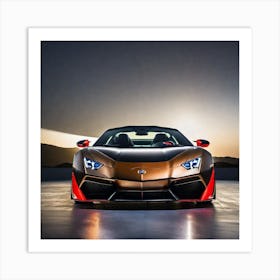 Lamborghini Huracan 3 Art Print