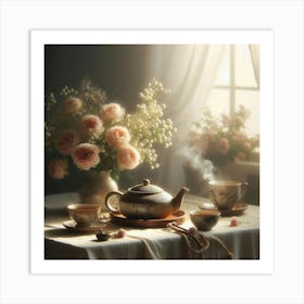 Tea Art 252 Art Print