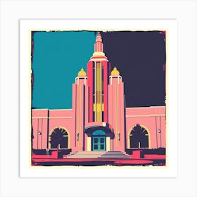 San Diego City Hall Art Print