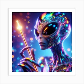 Alien 8 Art Print